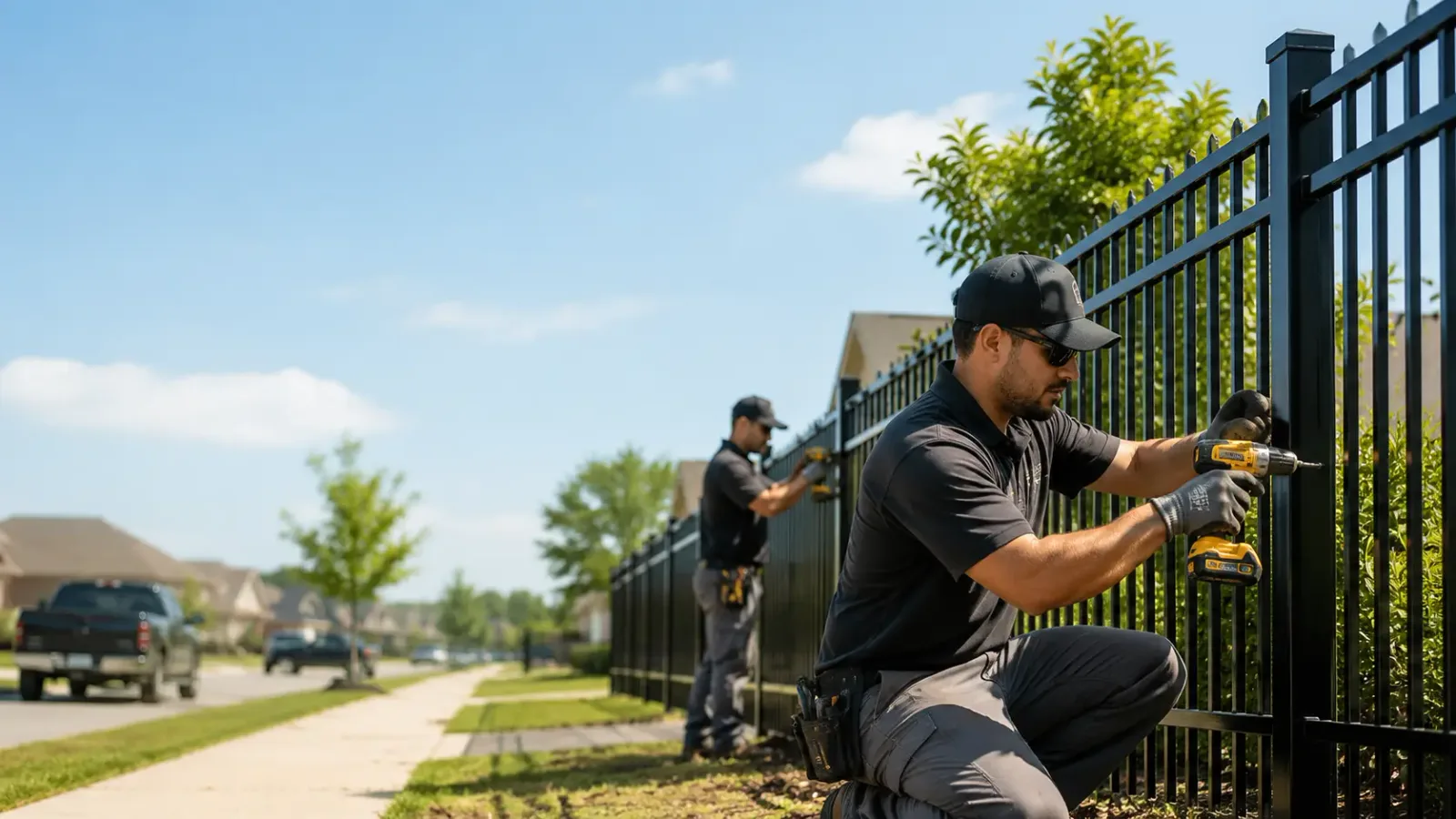 Metal Fence Installation in Keeling, VA